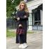 Жіноча сумка Ashley, натуральна замша бургунді (Bag small)