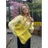 Жіноча сумка Ashley, натуральна замша жовтий (Bag)