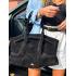 Жіноча сумка Ashley, натуральна замша чорна (Bag)