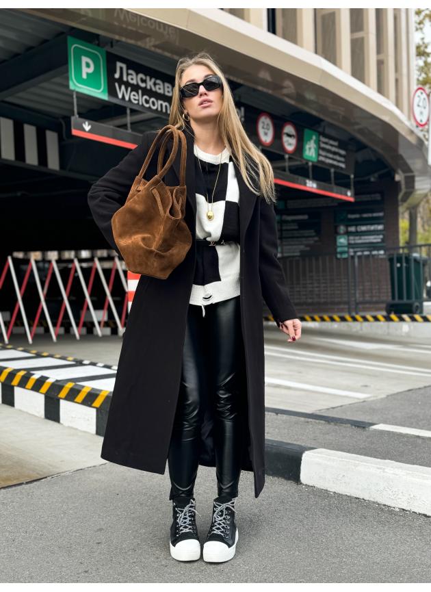 Жіноча сумка Ashley, натуральна замша медовий (Bag)