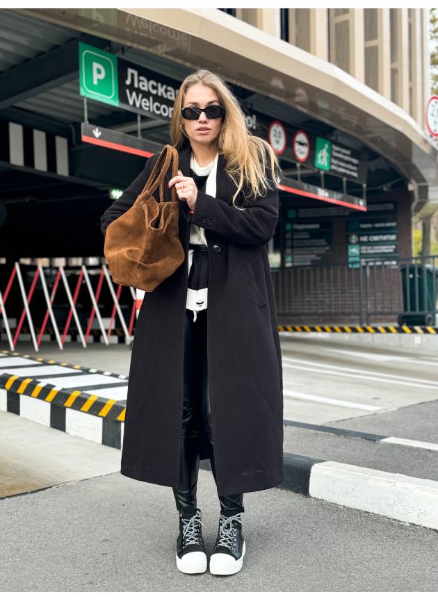 Жіноча сумка Ashley, натуральна замша медовий (Bag)