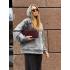 Жіноча сумка Camila, натуральна замша бордо (Bag Small)