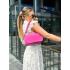 Жіноча сумка Pretty, натуральна шкіра рожева (Bag small)