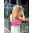 Жіноча сумка Pretty, натуральна шкіра рожева (Bag small)