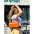 Жіноча сумка Pretty, натуральна шкіра помаранчева (Bag small)