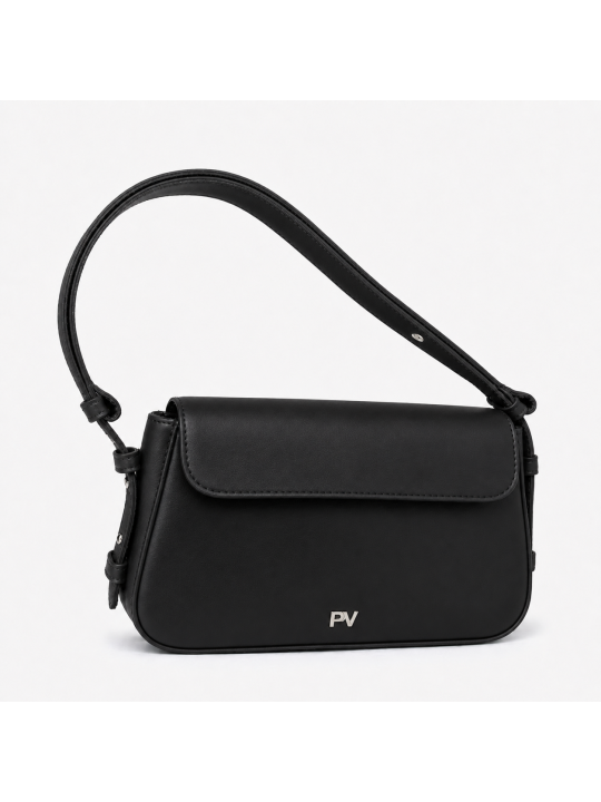 Жіноча сумка Perry, натуральна шкіра чорний (Bag small)