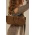 Жіноча сумка Rebecca, натуральна замша кастора (Bag small)